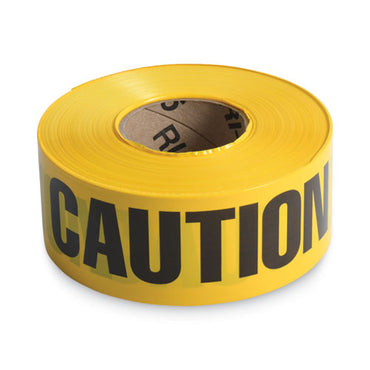 Caution Barricade Safety Tape (3" X 1,000 Ft) image 1