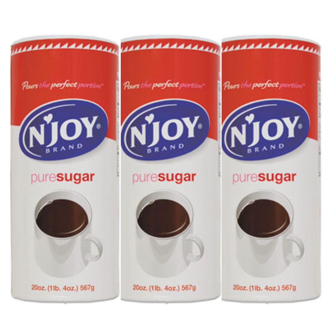 20 oz Sugar Canister 3/Pk image 0