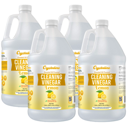 Cleaning Vinegar 6% | (Lemon) | 4 Gallon Case