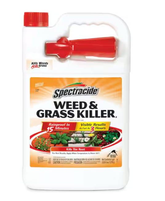 Weed & Grass Spray with Spray Wand Attachment - 1 Gal