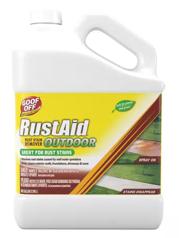 RustAid 1 Gal Outdoor Stain Remover