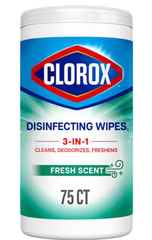 Disinfecting Wipes (75/ct) Fresh Scent