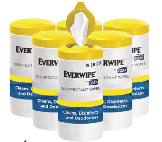 Disinfecting Wipes - Case of 6 - (75/Ct)