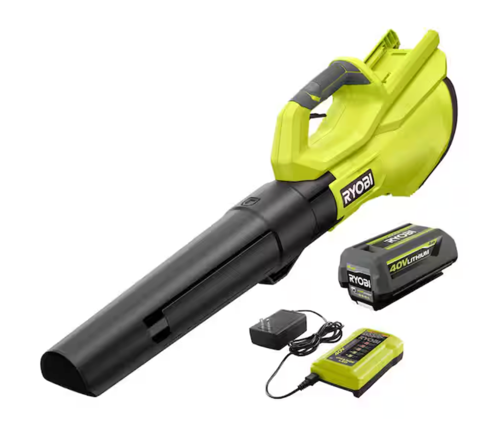 40V 120 MPH 550 CFM Cordless Battery Leaf Blower