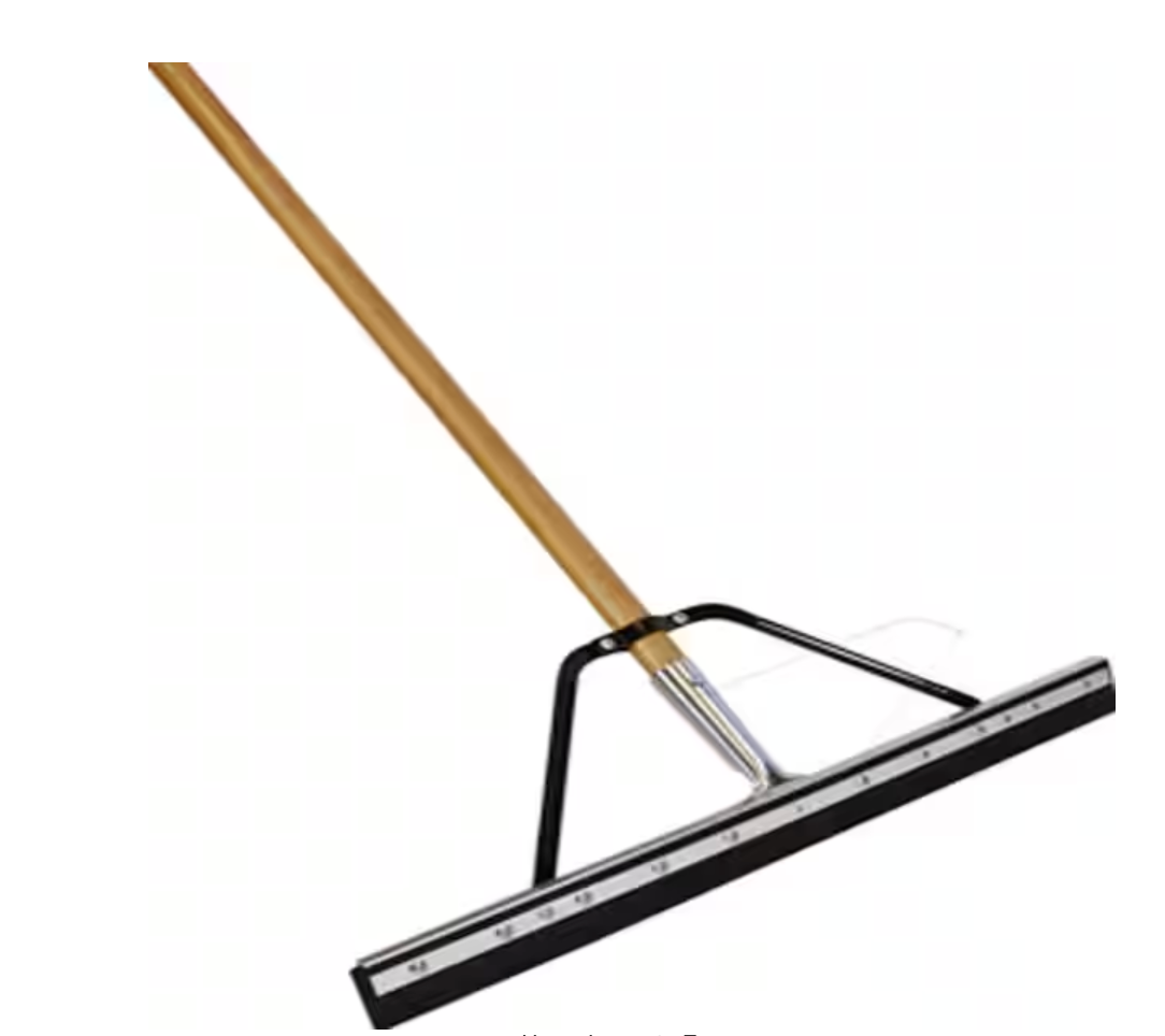 Commercial Concrete Brush - Professional Squeegee 24in