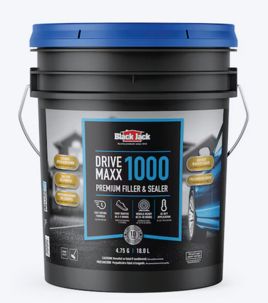 Asphalt Paint - Sealer & Restorer - 5 Gal Pail