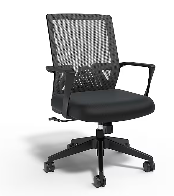 Office Chair - Swiveling - Black