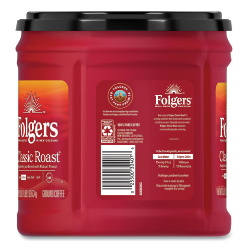 Coffee, Classic Roast, Ground, 25.9 Oz Canister image 3