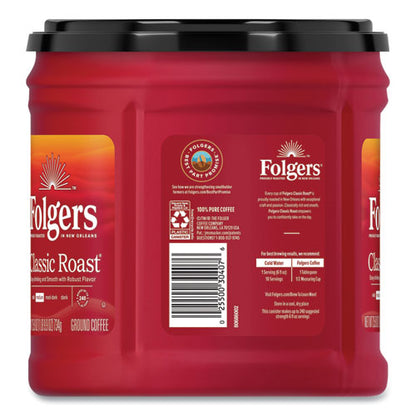 Coffee, Classic Roast, Ground, 25.9 Oz Canister image 3
