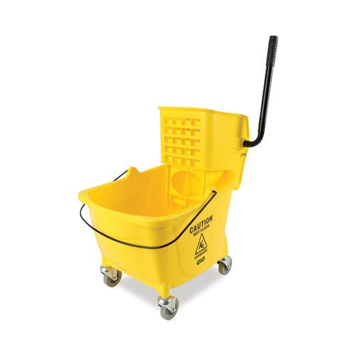 Wringer Mop Bucket 8.75 Gal, Yellow image 0
