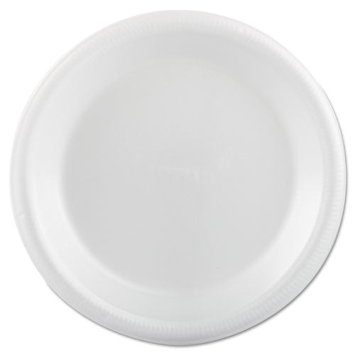 Foam Dinnerware, Plate, 9", White, (500 Case) image 0