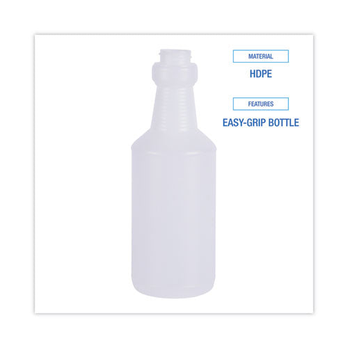 Empty Spray Bottle, 24 Oz, Clear (Includes Trigger Sprayer) image 1
