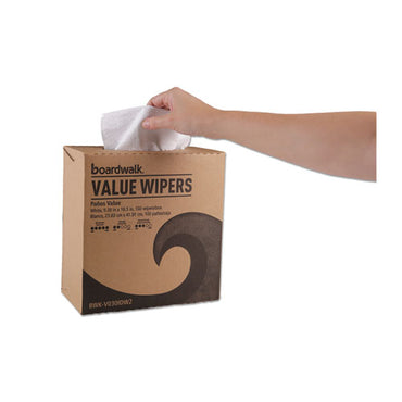 Shop Towel Drc Wipers, Dispenser Box (100 Wipers) - "Wypall - Style" image 1