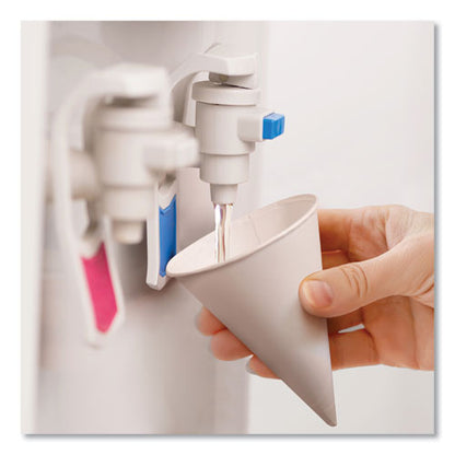 Cone Water Cups, Cold, Paper, 4 Oz, White, (5000 Cups) image 4