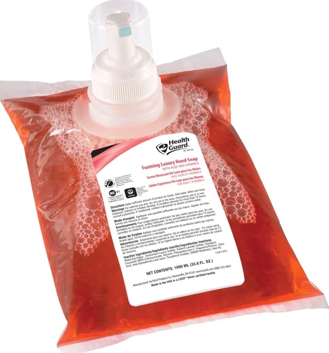 Foaming Soap Pouch Refill (Each)