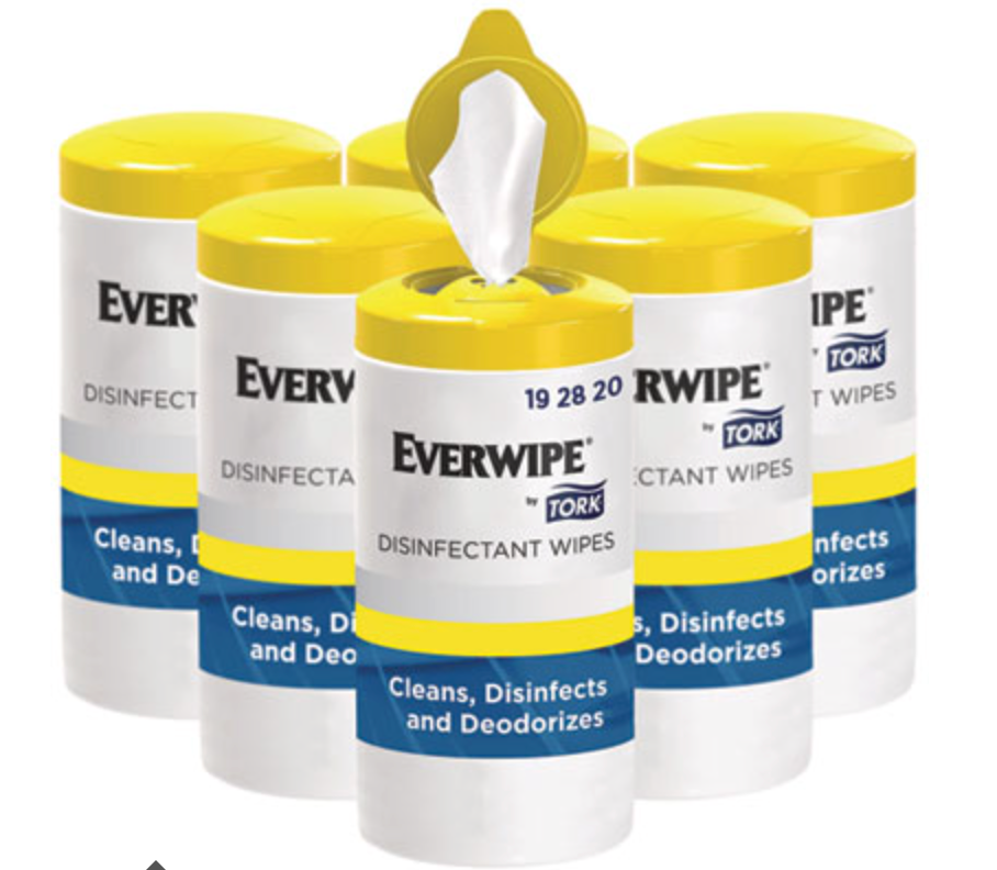 Disinfecting Wipes - Case of 6 - (75/Ct)