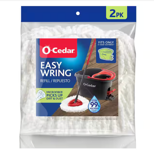 O-Cedar Mop Head Replacement (2/Pack)
