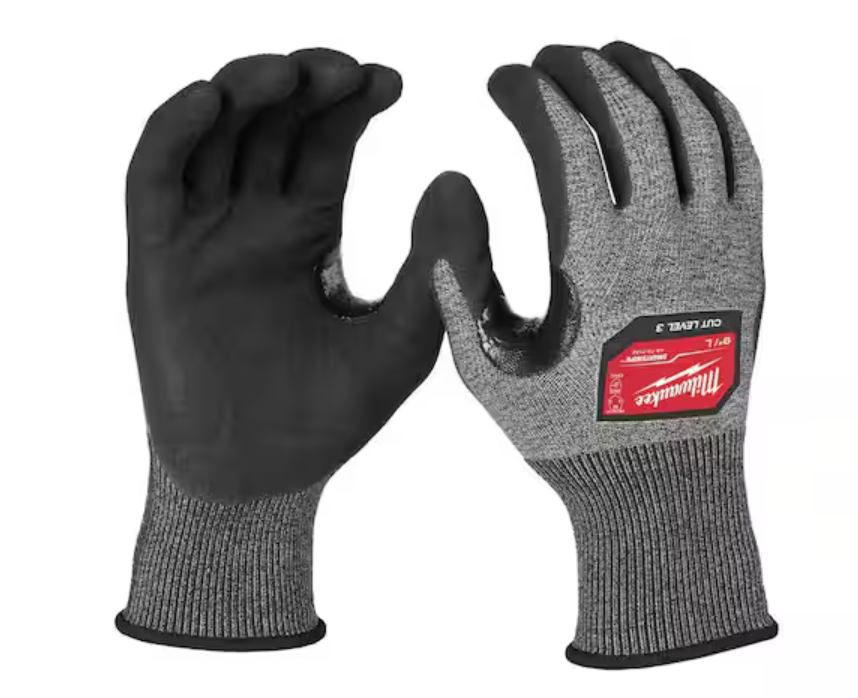 Work Gloves - General Purpose Level 3 Nitrile Dipped Glove