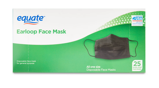 Face Masks - Disposable Face Mask (25/Pack)