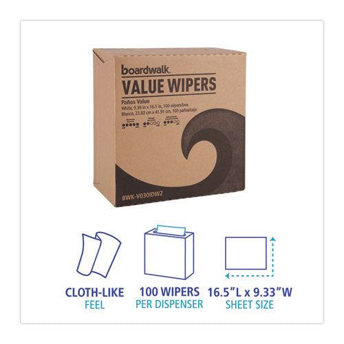 Shop Towel Drc Wipers, Dispenser Box (100 Wipers) - "Wypall - Style" image 5