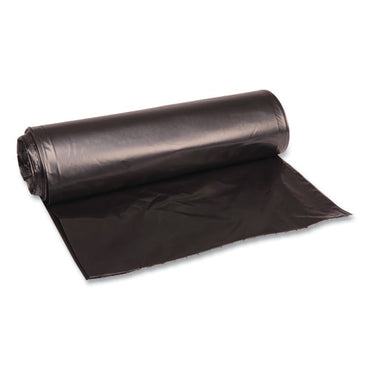 33" X 39" LDPE Black Can Liners 33 Gal - 1.5 Mil (100/Case) image 1