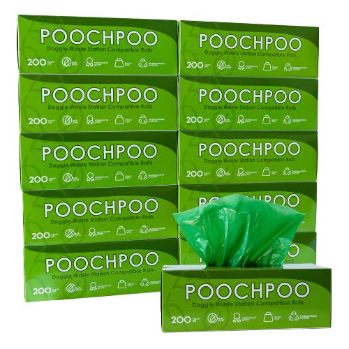 Doggie Waste Station Bags - 10 Rolls of 200 (2000/Case) image 0